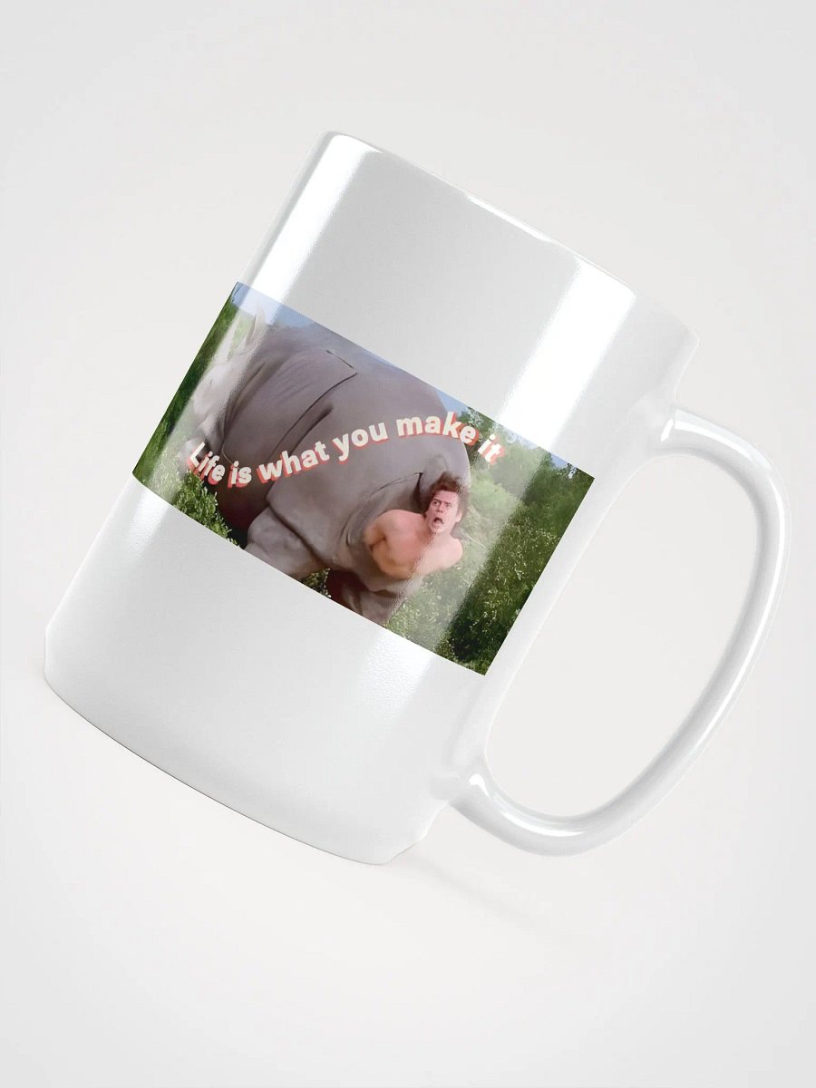 "Life Is What You Make It" Funny Jim Carrey - Mug For Everyday Use product image (6)