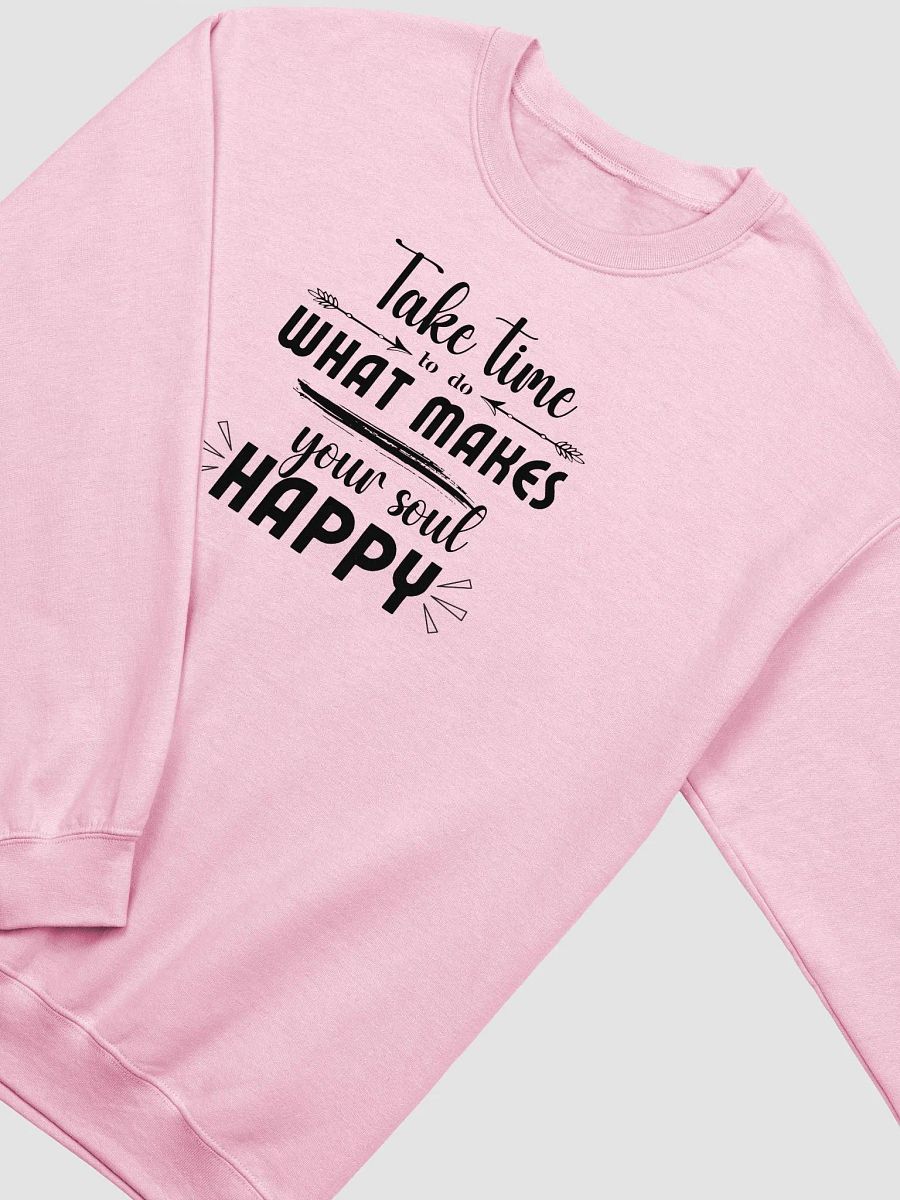Make Your Soul Happy Gildan Sweater - Light product image (3)