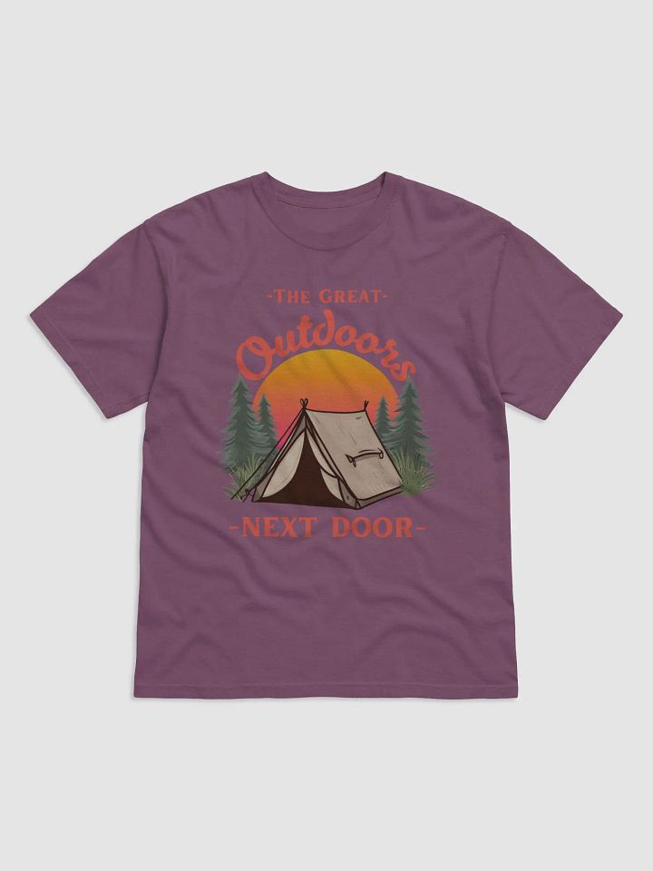 The Great Outdoors Next Door Backyard Camping T-shirt product image (9)
