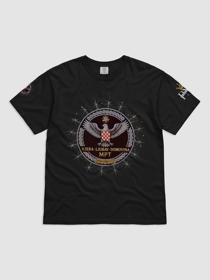 PNB Crowned Boss Vjera ljubav domovina T-Shirt product image (2)