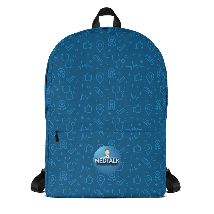 Medtalk Iconic All-Over Print Backpack product image (1)