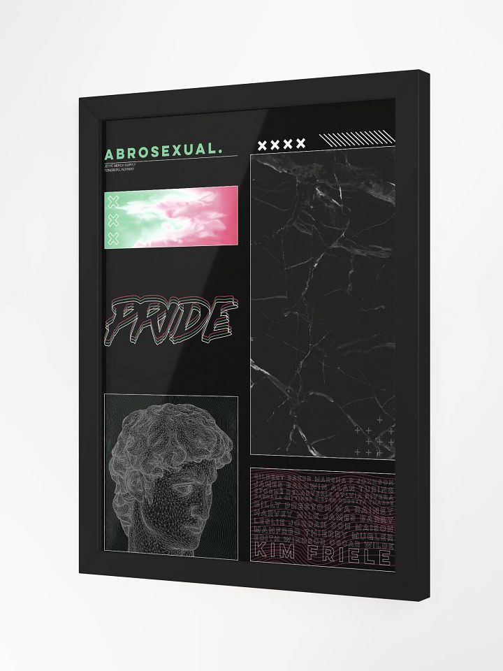 Abrosexual Pride Framed Poster product image (7)