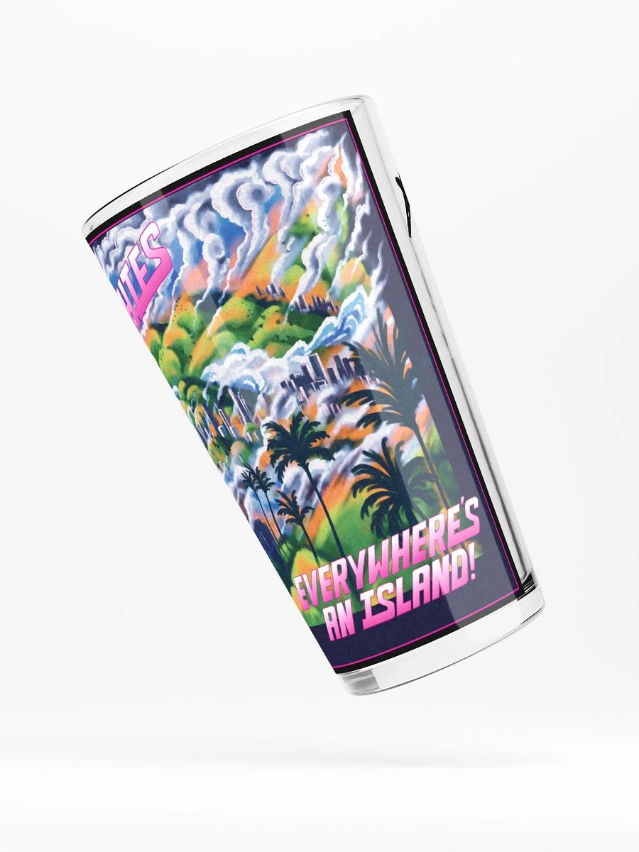 Everywhere's An Island Pint Glass product image (4)