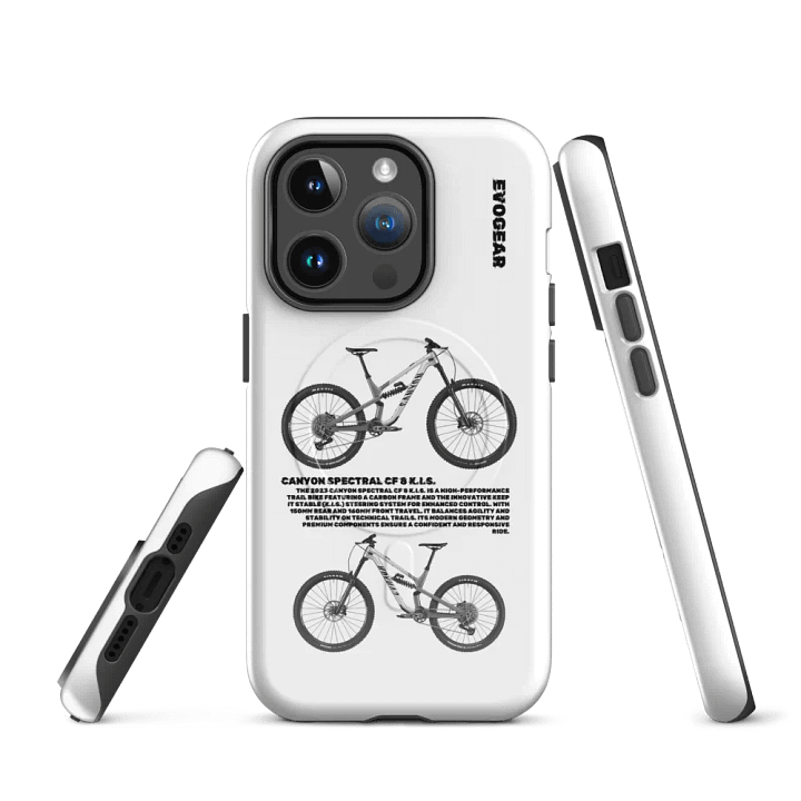 White Canyon Spectral CF 8 K.I.S. iPhone MagSafe Case product image (3)