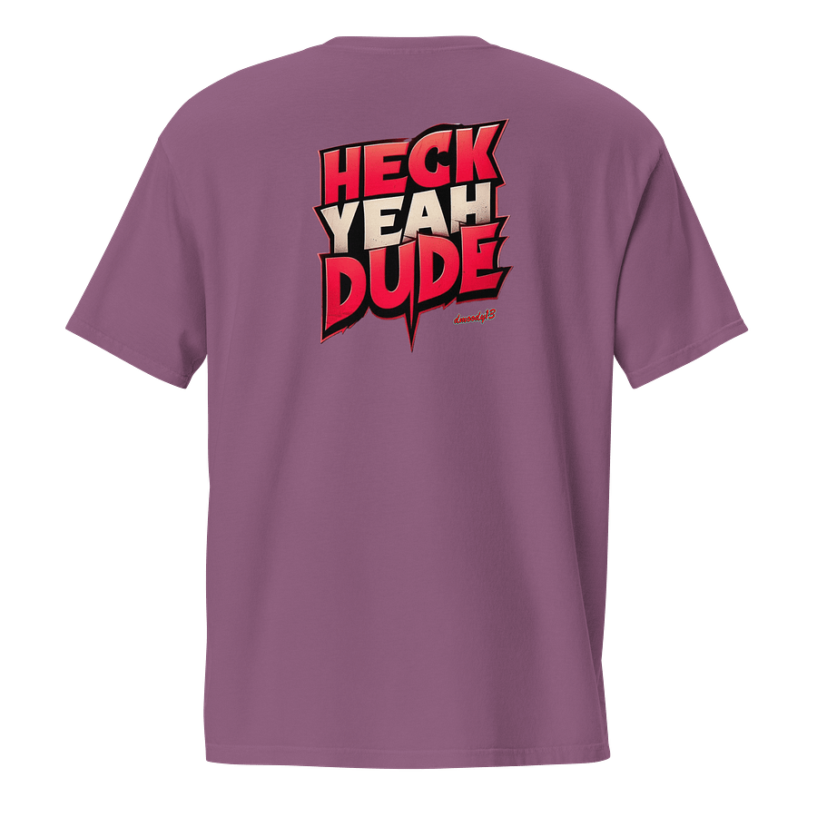 'HECK YEAH DUDE' Pocket Tee product image (9)