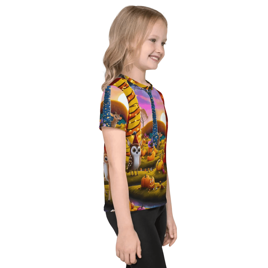 Boo-tiful Pumpkins Bash Kids T Shirt product image (6)