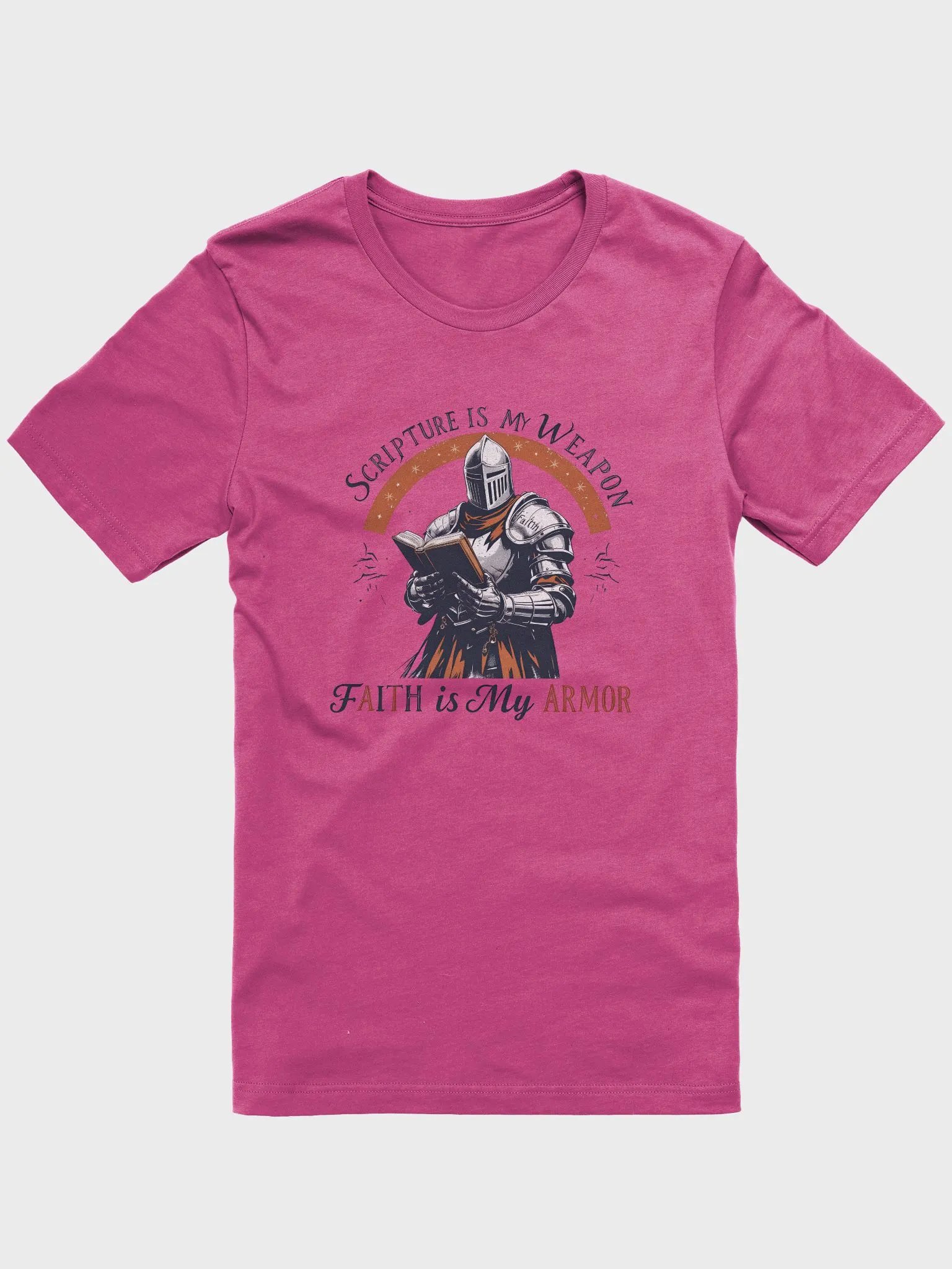 Scripture is My Weapon, Faith is My Armor T-Shirt product image (2)