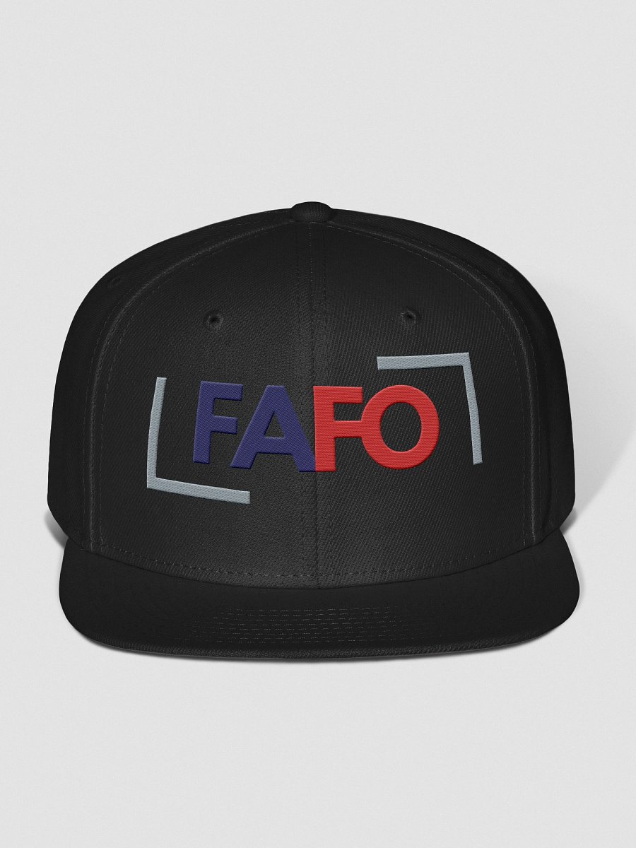 FAFO Wool Blend Snapback Cap product image (10)