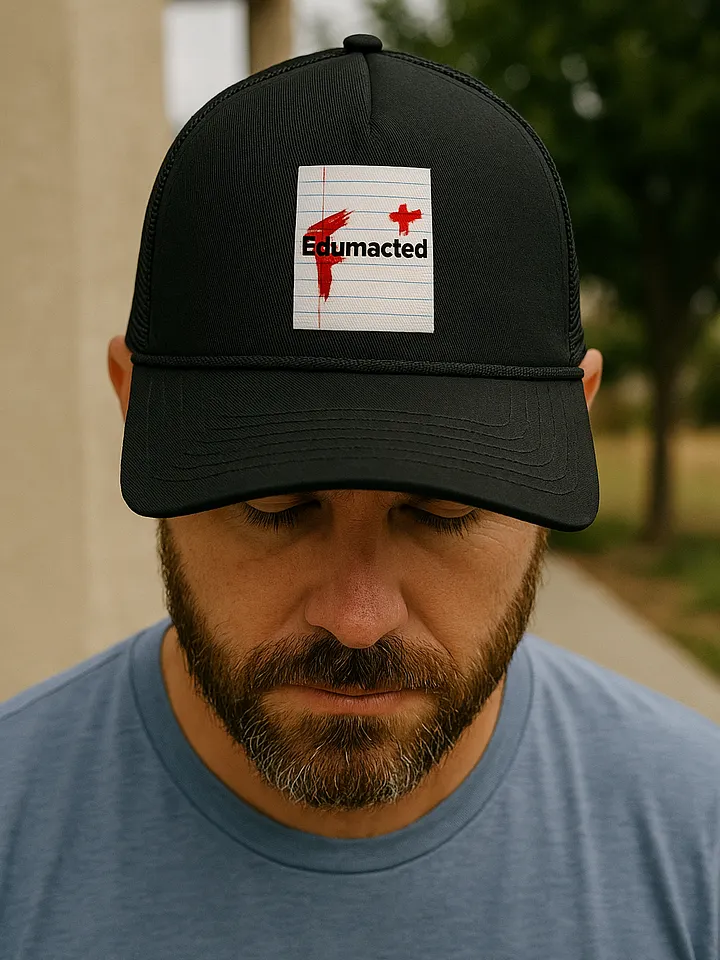 Edumacted F+ Foam Trucker Hat product image (1)