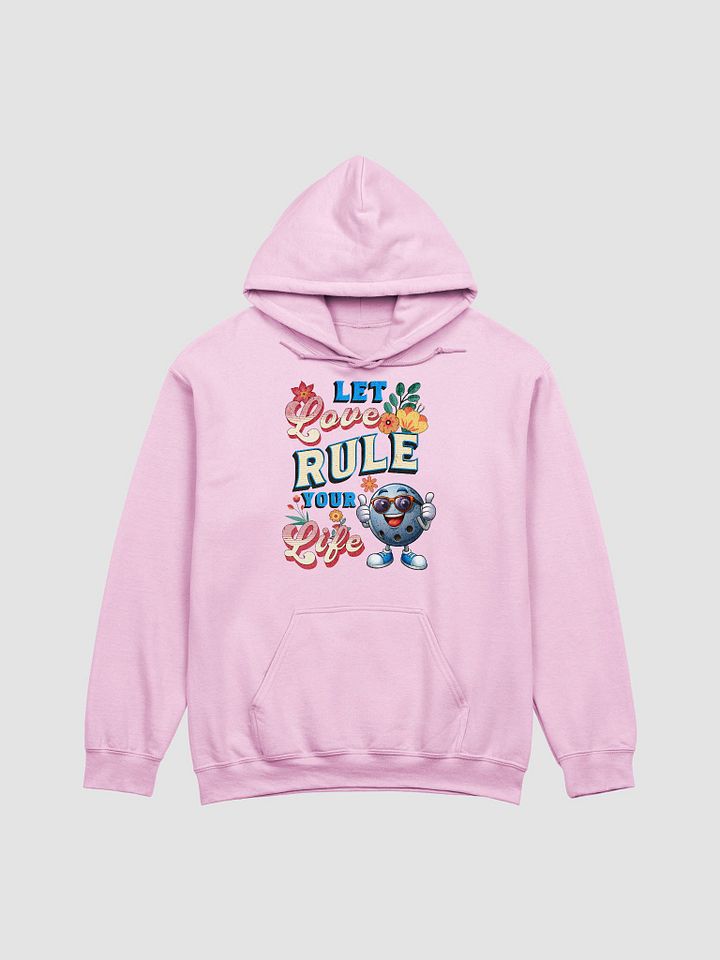 Let Love Rule Your Life Bowling Hoodie product image (13)