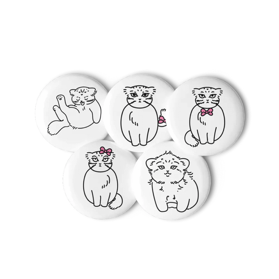 Manul Pin Set 2 product image (6)