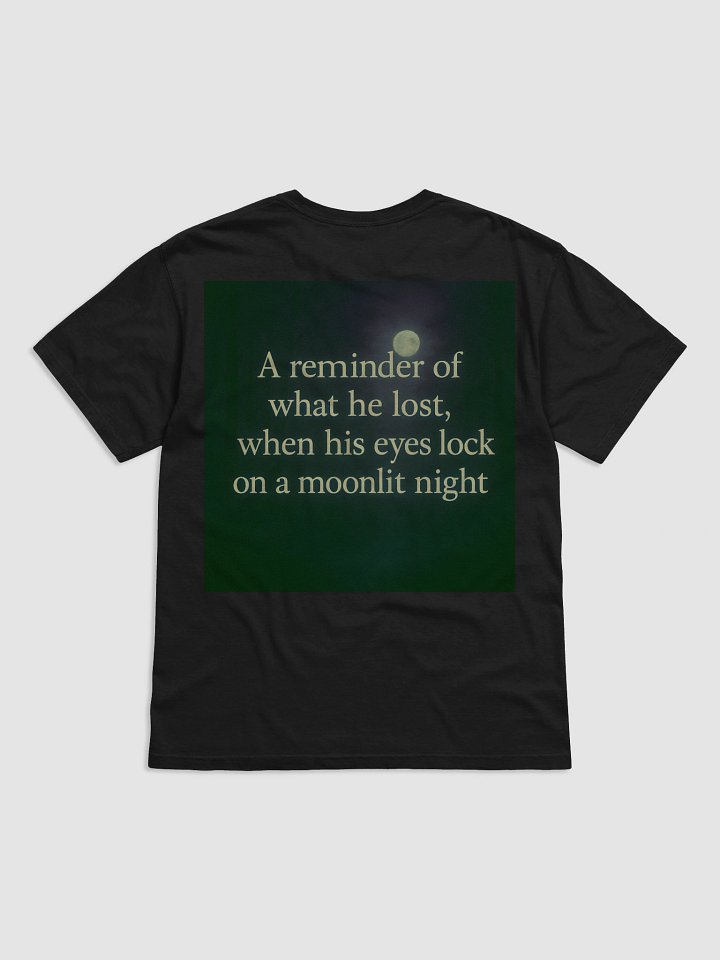 Altarae "Moonlit Reminder" Tee – Black Mist Edition product image (4)