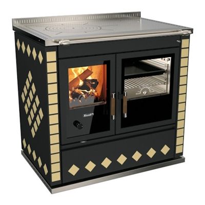 Rizzoli S90 Dekor Wood Cook Stove - Beige product image (1)