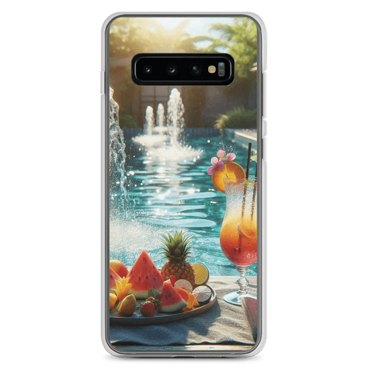 Tropical Vibes Samsung® Clear Case | Ai Design product image (8)