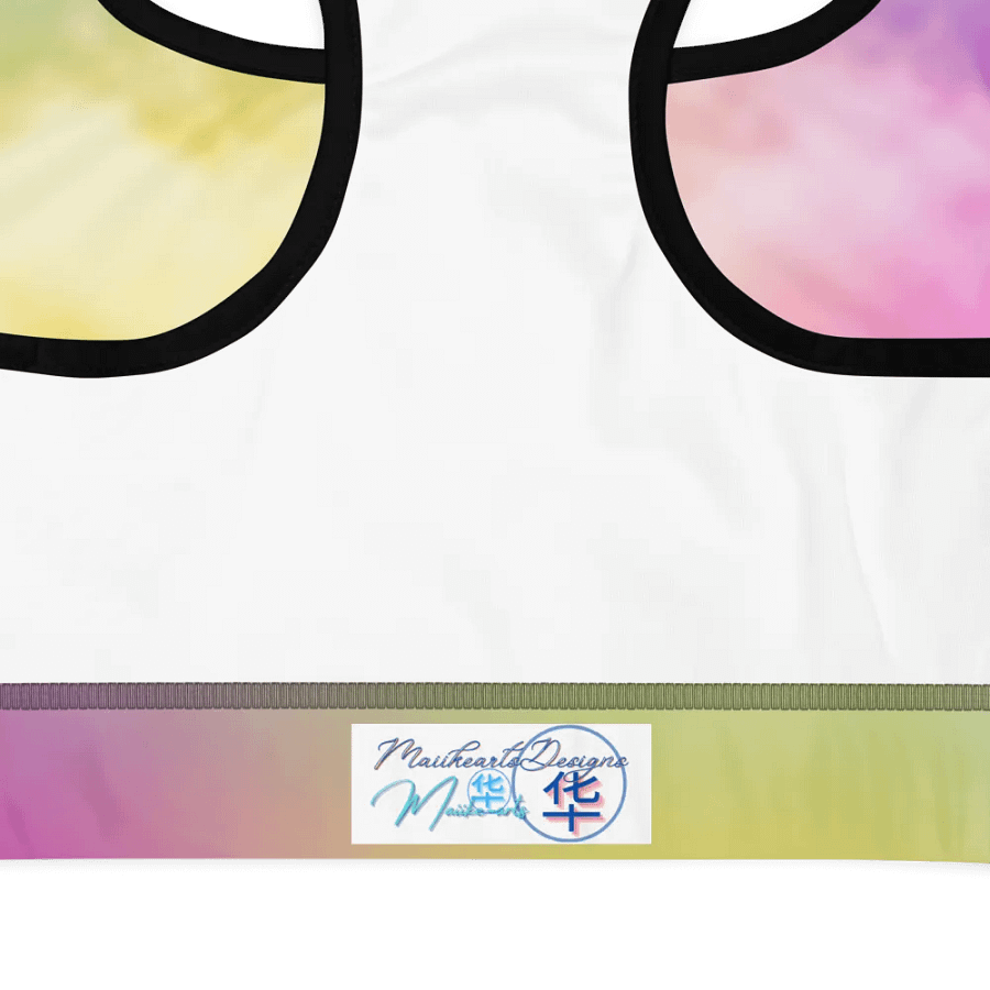 Blur cloud rainbow Design Sports Bra - V3 product image (12)