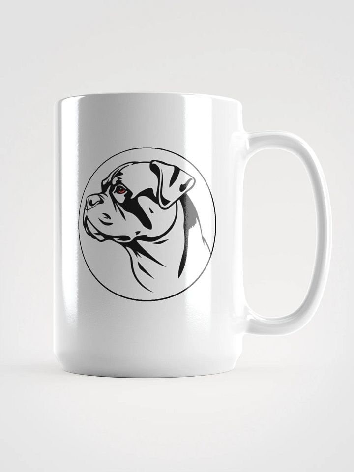 Boxer Dog Design White Glossy Mug product image (1)