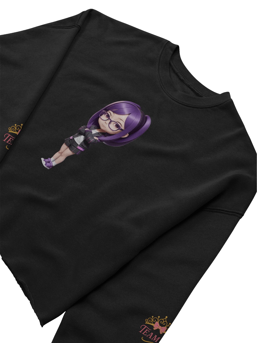 (Purple CHIBI) K Crop Sweatshirt product image (13)