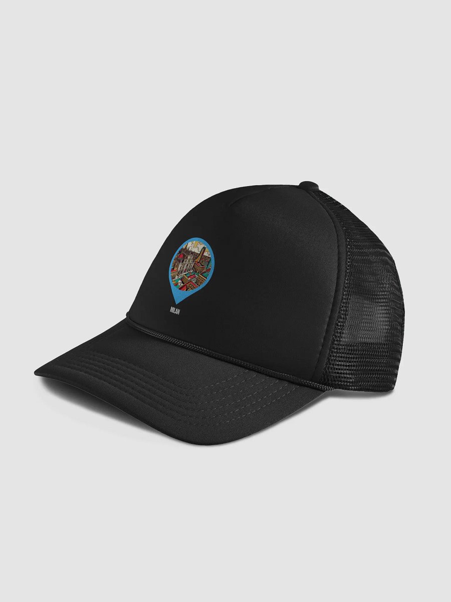 Valucap Foam Trucker Hat | AI Design Milan city product image (5)