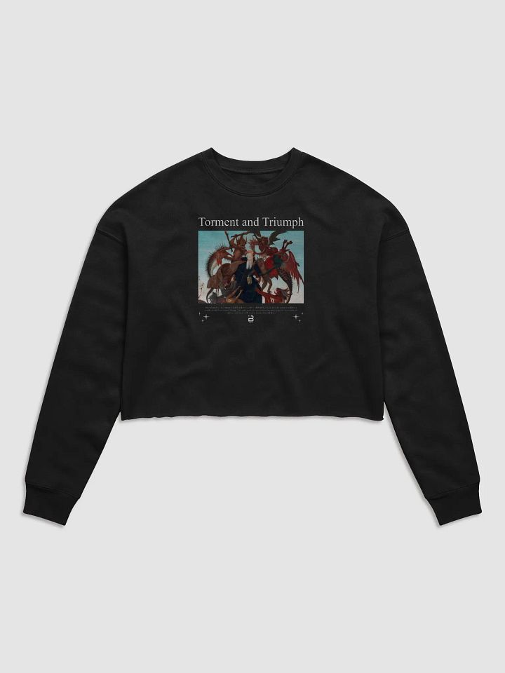 Torment and Triumph - BUIII Remix Women's Fleece Crop Sweatshirt product image (1)