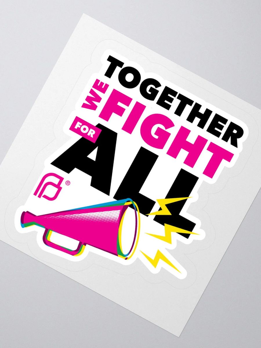 Together We Fight Sticker product image (2)