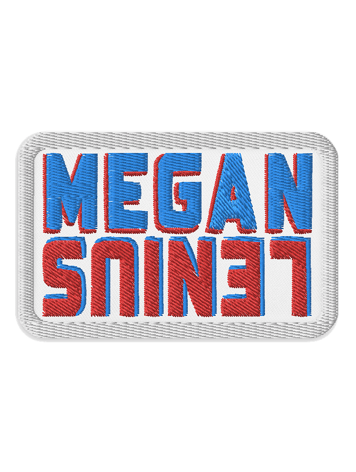 Megan Lenius Embroidered Patch in White product image (1)