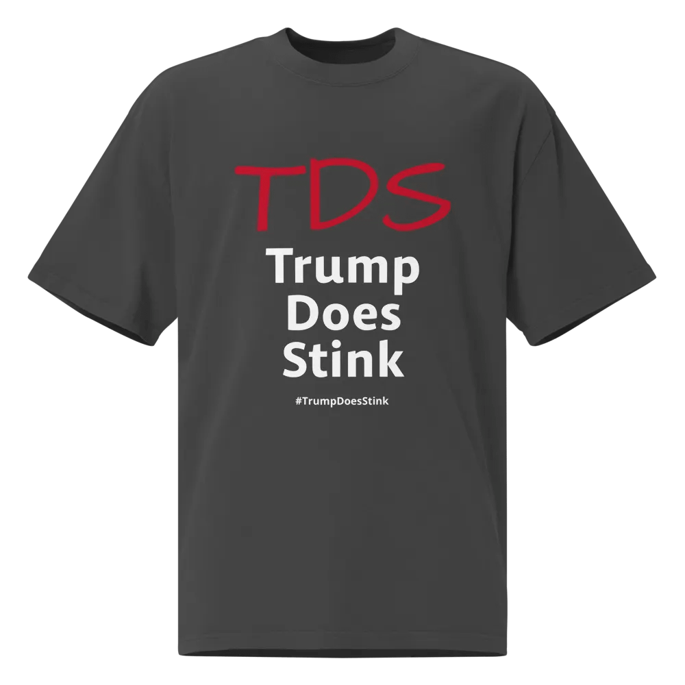 TDS Trump Does Stink - Oversized Faded Tee product image (1)
