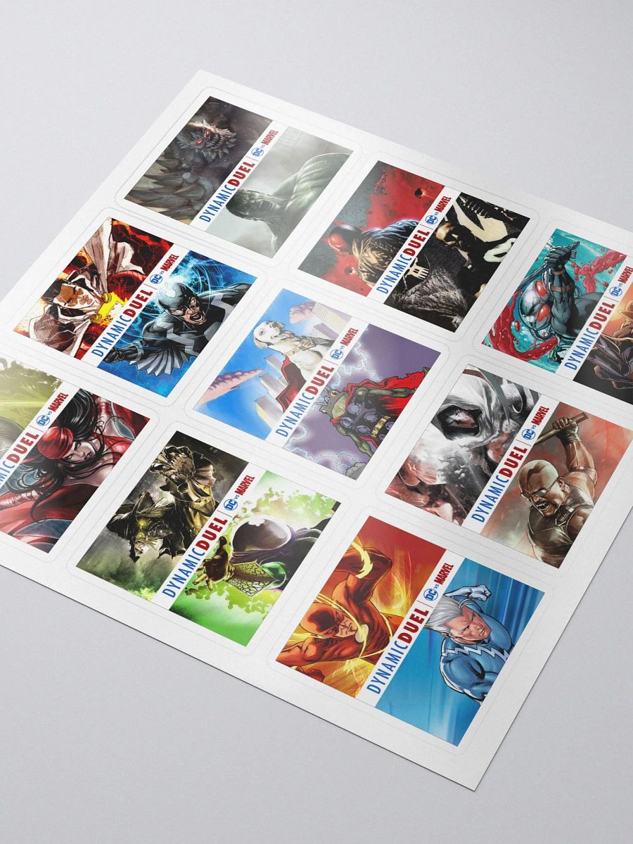 Dynamic Duel Episode Cover Stickers - Series 3 product image (3)