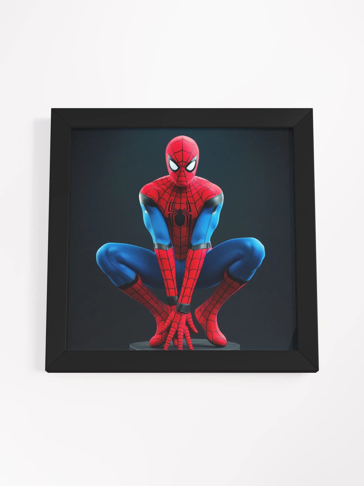 Spider-Hero Wall Art – Dynamic Crouch Edition product image (55)