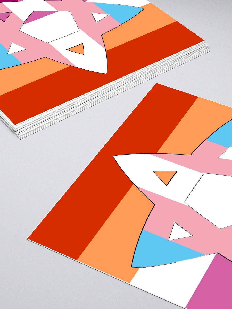 North Star Forever (Trans Lesbian sticker edition) product image (4)