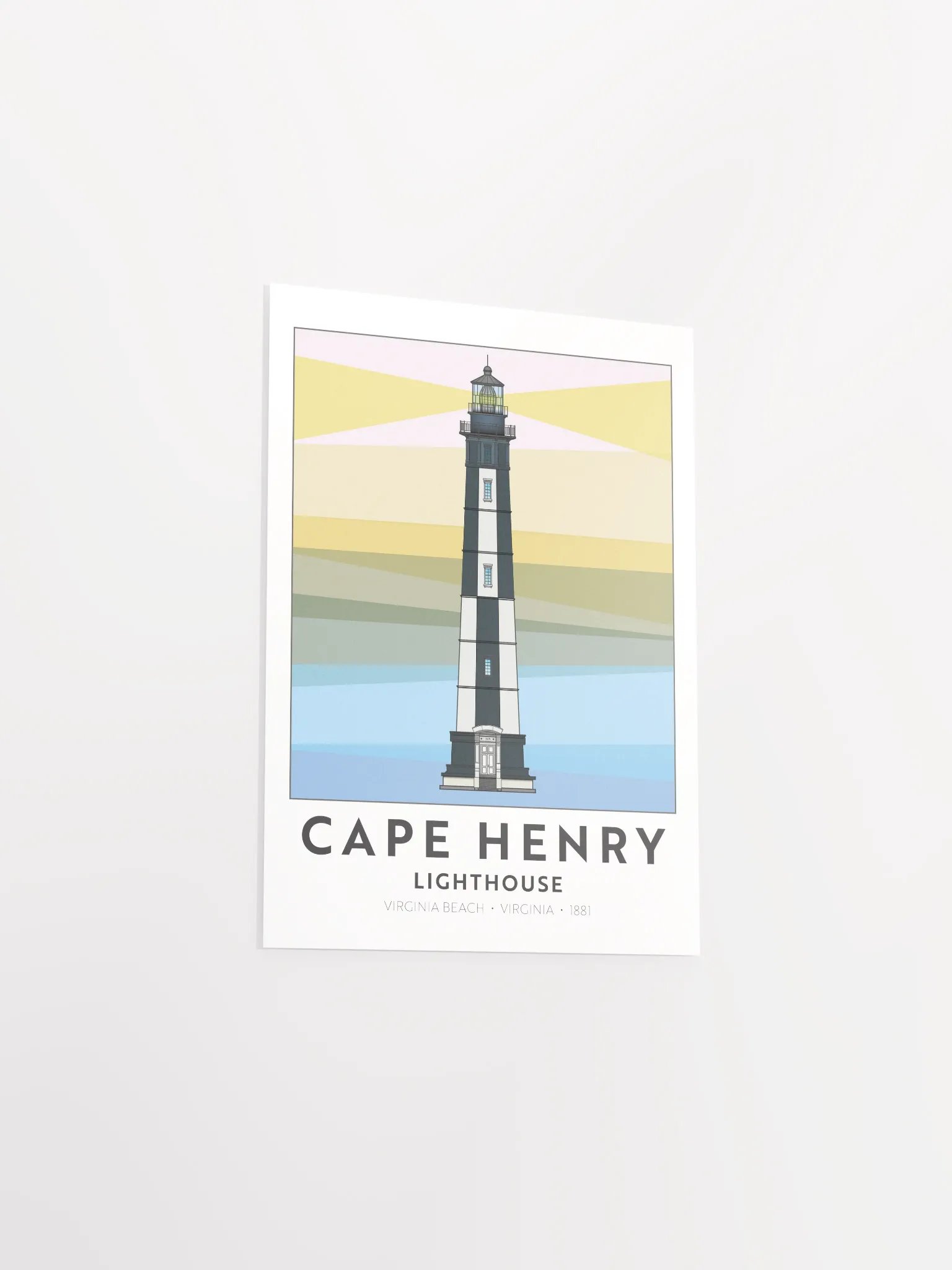 Cape Henry Lighthouse Art Print product image (7)