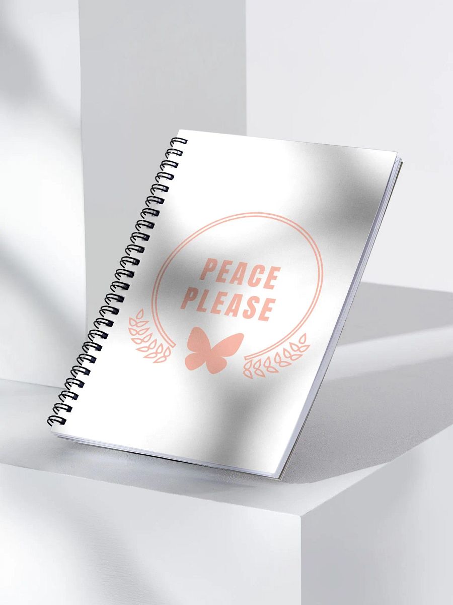Peaceful please, Spiral Notebook product image (3)