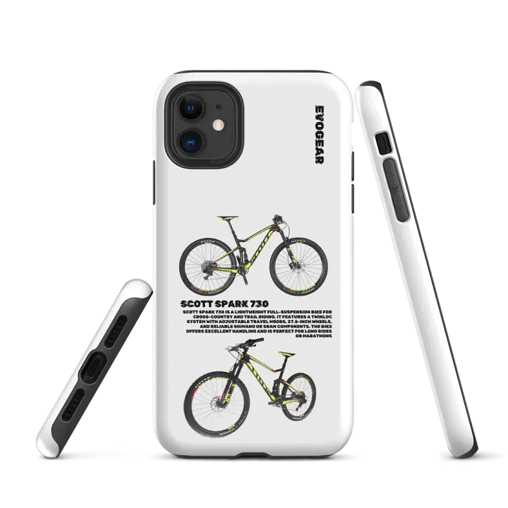White Spark 730 iPhone Case product image (1)