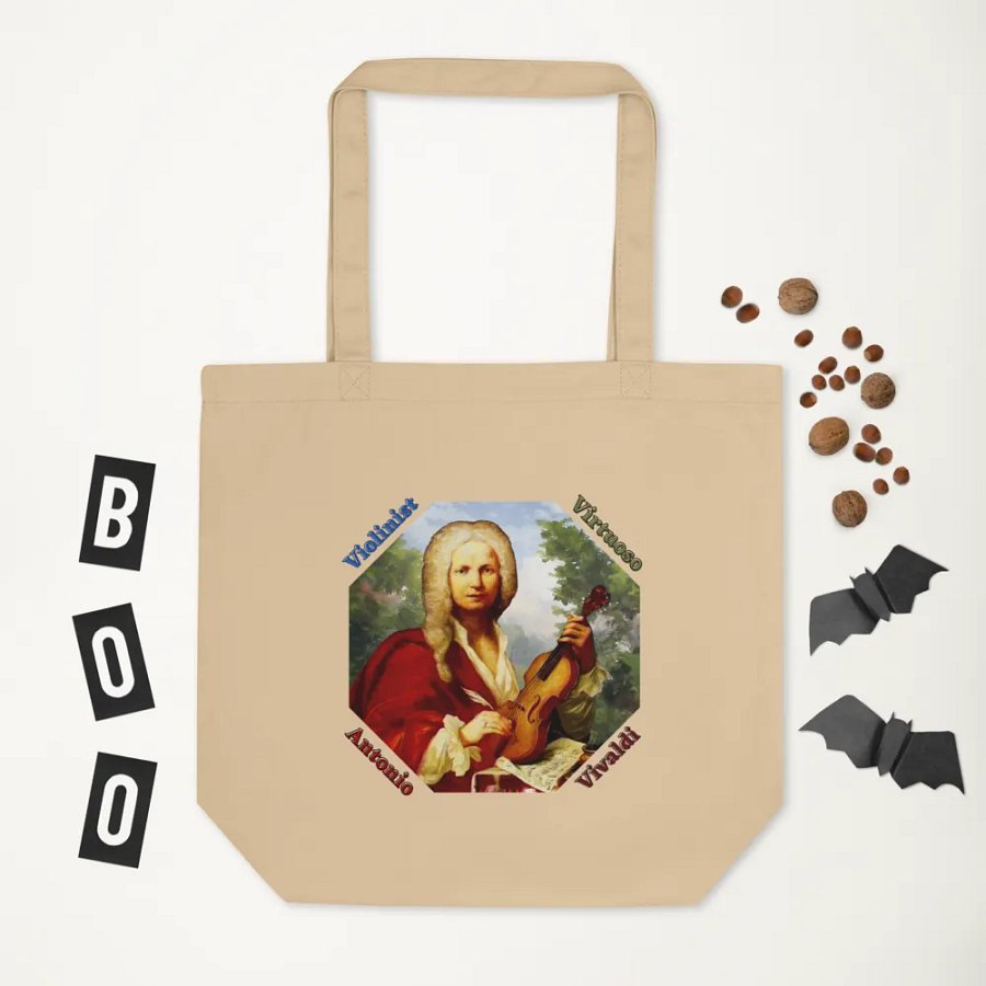 Antonio Vivaldi - Violinist Virtuoso | Tote Bag product image (6)