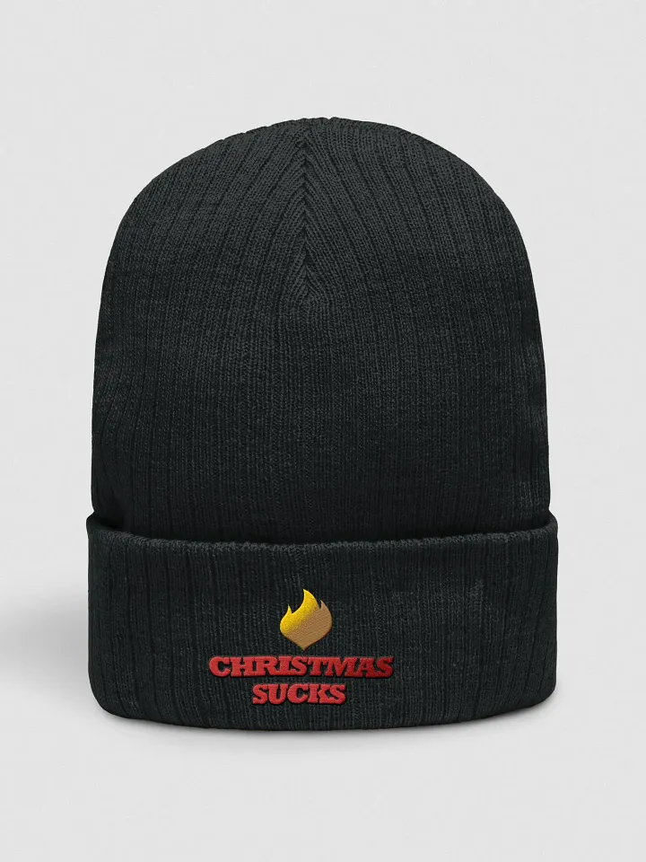 Christmas Sucks (Red & Gold) - Blackfire Beanie product image (1)