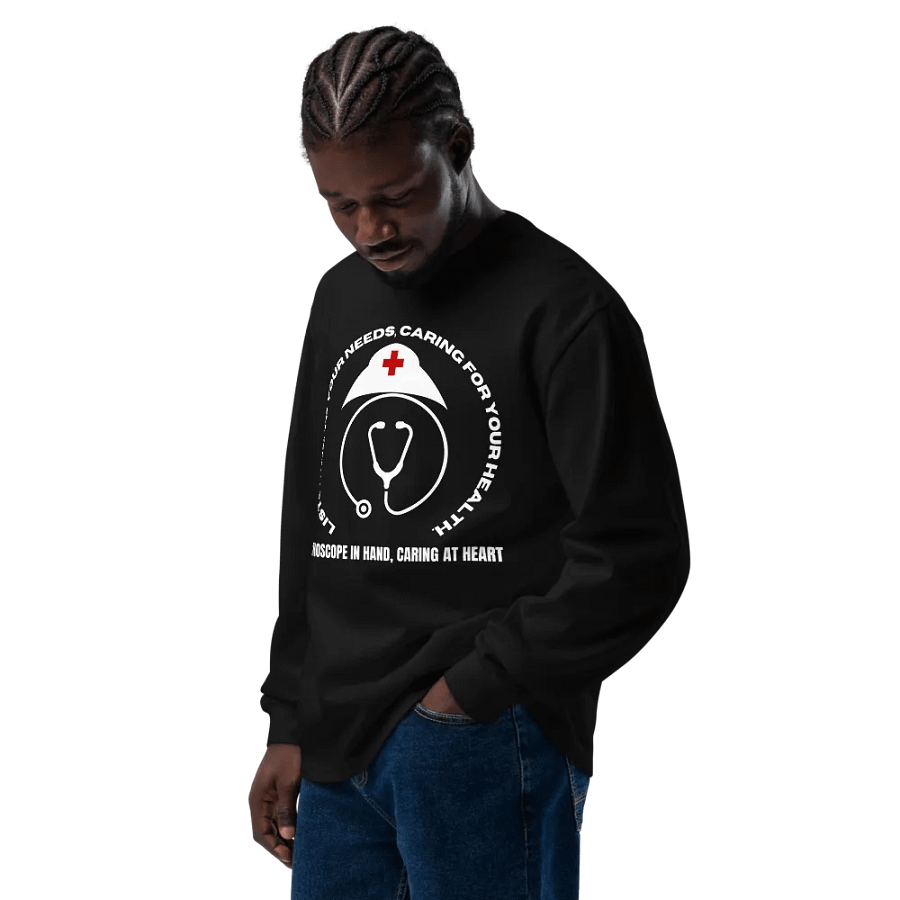 Heartbeat Health Logo Long Sleeve Shirt product image (10)