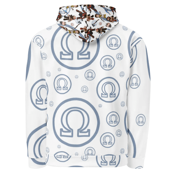 God of War Patterned Hoodie (white) product image (2)