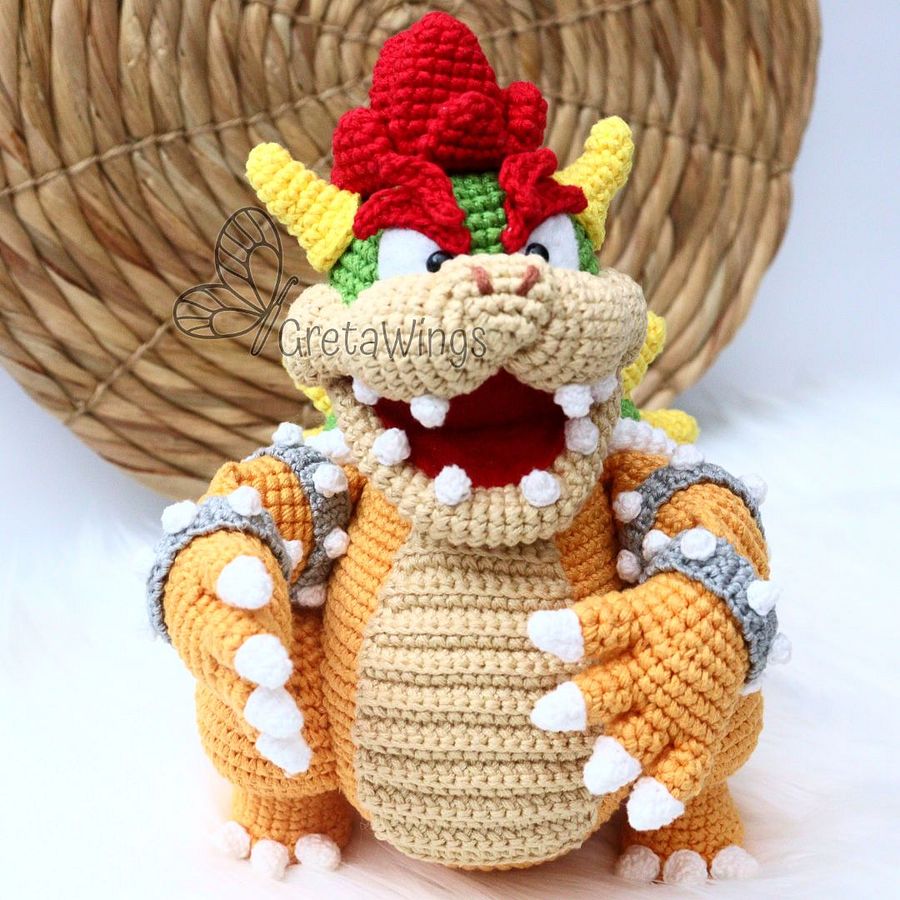 Bowser Amigurumis Pattern (digital download) product image (6)
