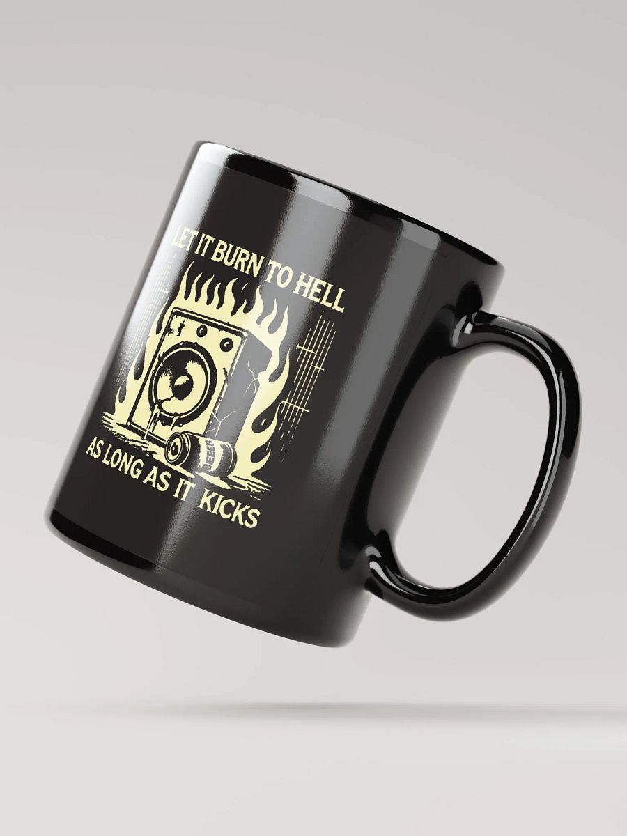Let It Burn – Black Mug Edition product image (3)