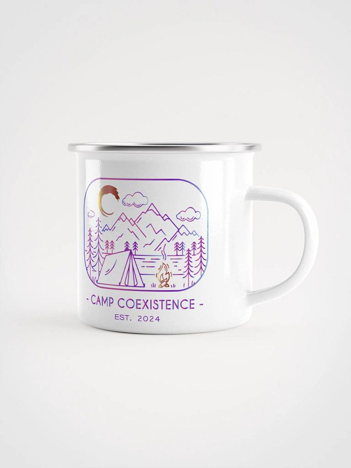 Camp CoExistence Enamel Mug product image (2)