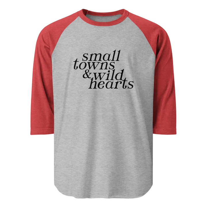 Small Towns & Wild Hearts Raglan Tee product image (1)