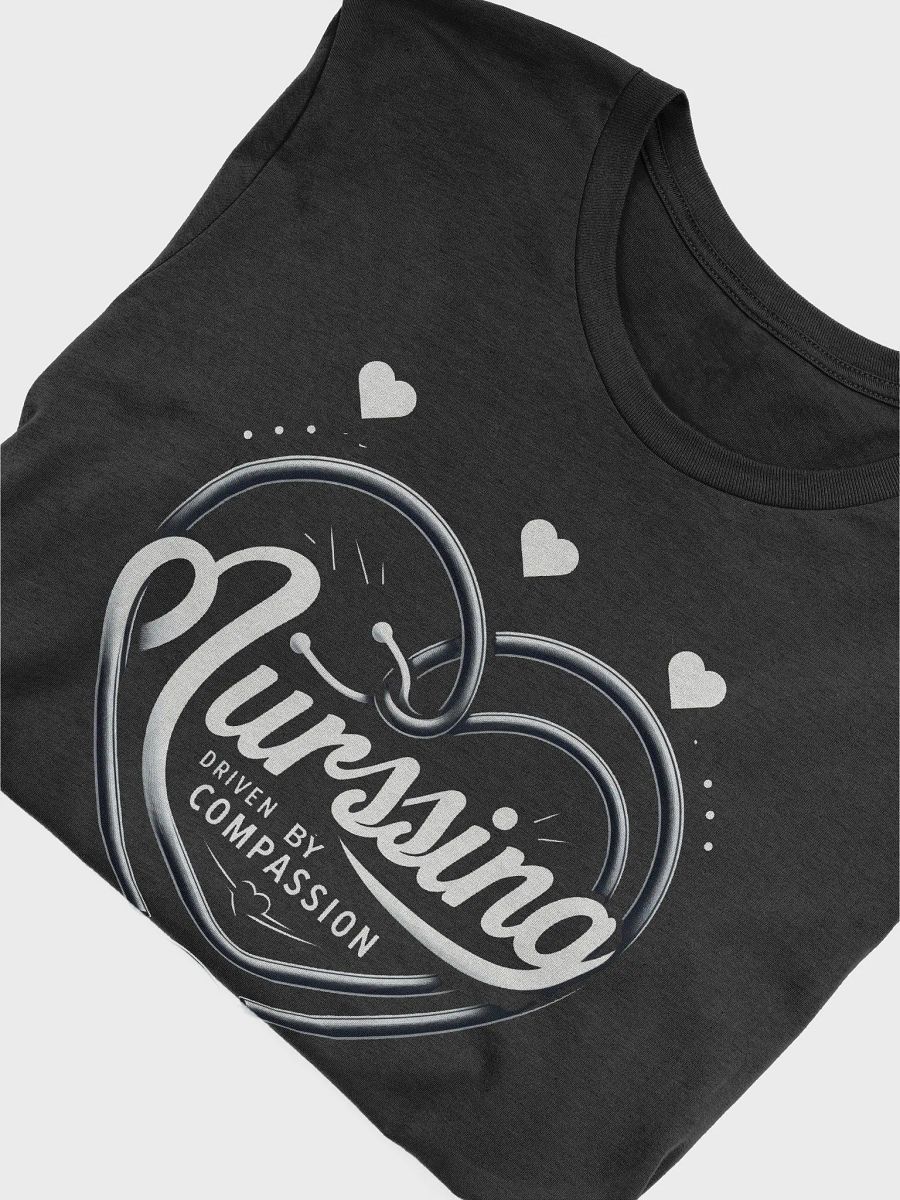 Stethoscope Heart: Nursing Heartbeat Tee product image (51)