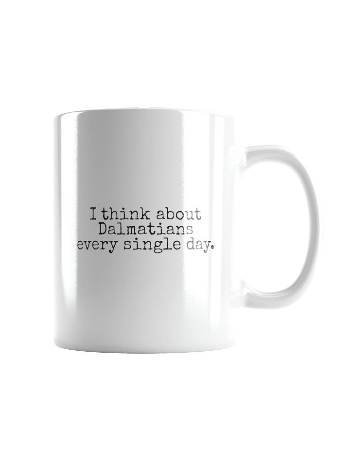 I Think About Dalmatians Every Single Day Mug product image (1)