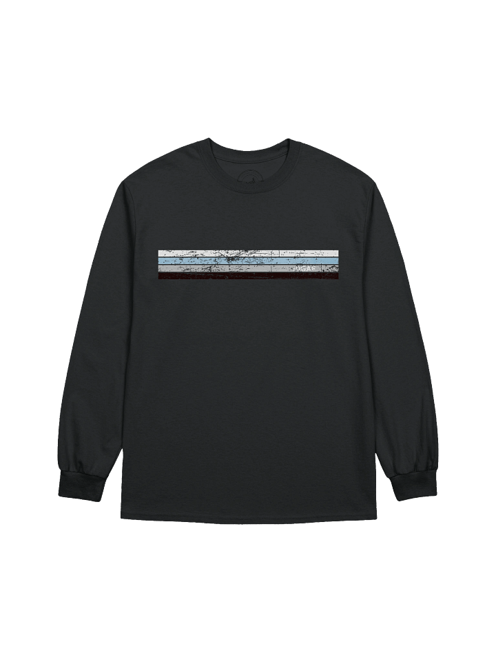 idgaf Brand Stripe Long Sleeve T-Shirt product image (5)