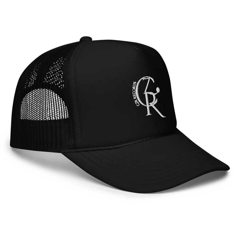 Noon A.M. Foam Trucker Hat Blanco Logo product image (3)