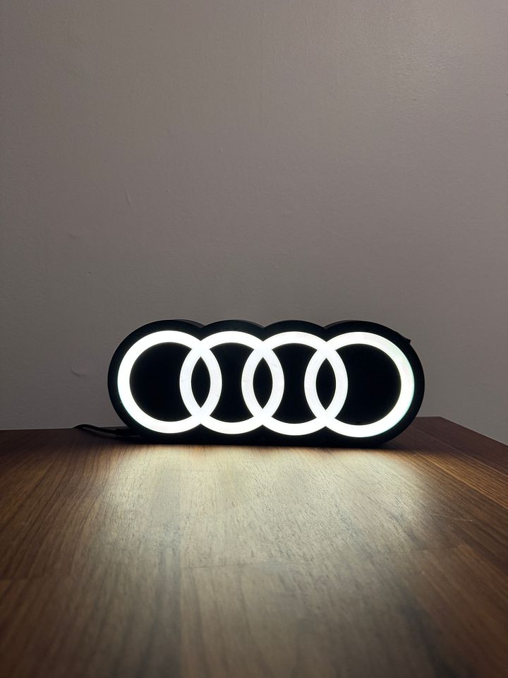 Audi Rings LED Lightbox product image (2)