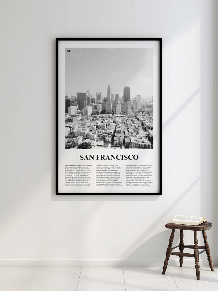 San Francisco 02 Newspaper Poster product image (4)