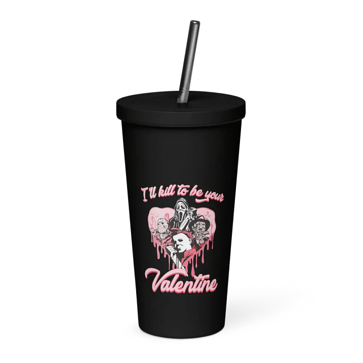 Valentine's Horror Insulated Tumbler product image (1)