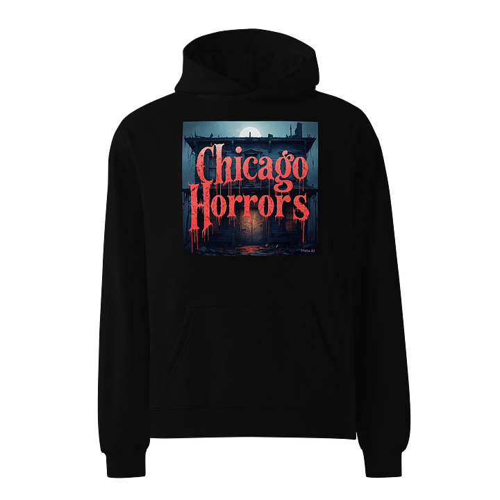 *Chicago Horrors Printed Logo Premium Pullover Hoodie product image (1)