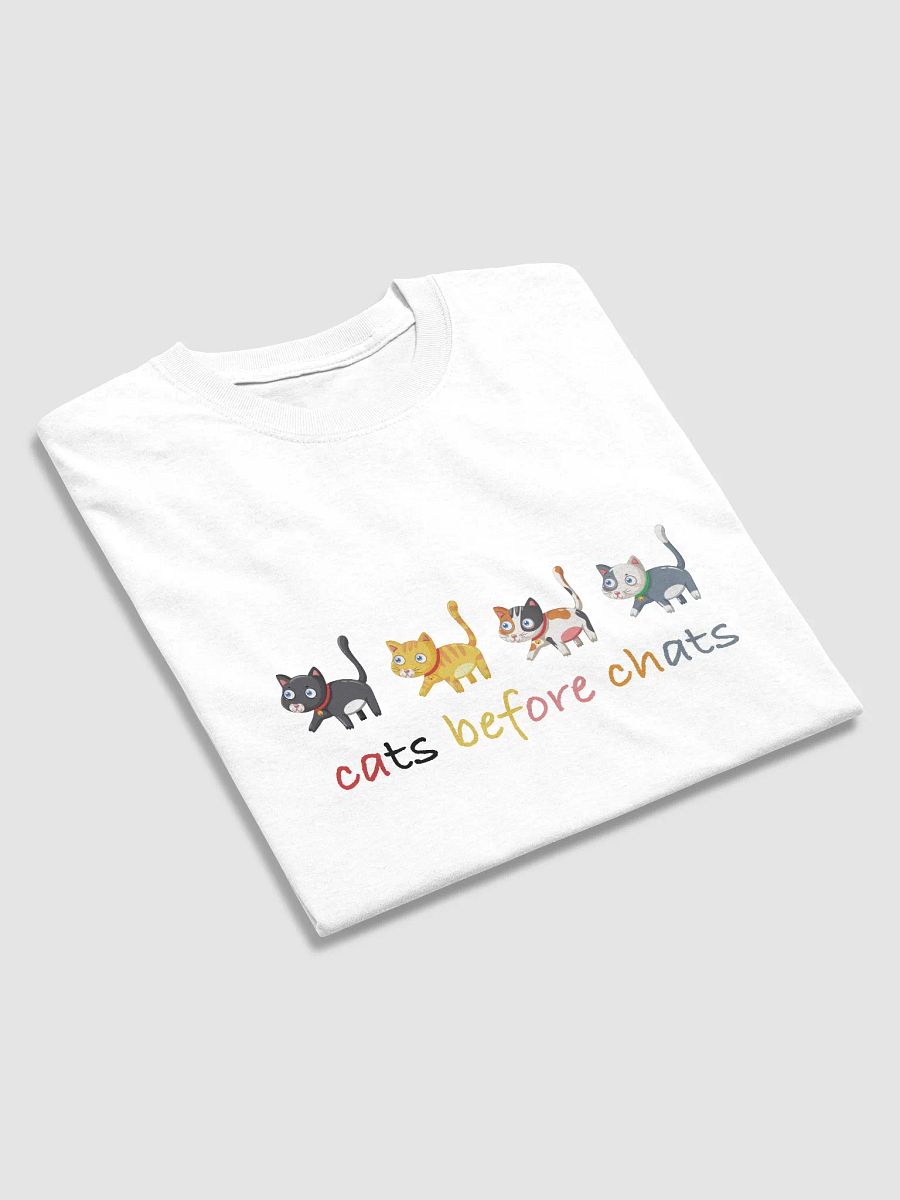 Whimsical Cat Crew T-Shirt product image (46)