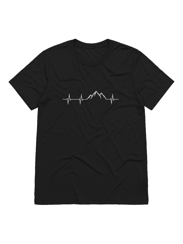 Mountain Heart Beat EKG T-Shirt product image (1)
